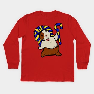 Egyptian Guinea Pig Kids Long Sleeve T-Shirt